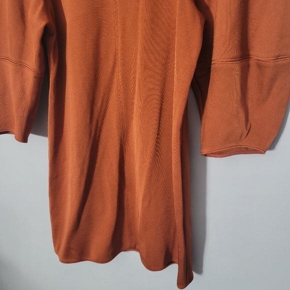 Tibi Rust Orange Crepe Mini Dress NWT - Picture 5 of 15